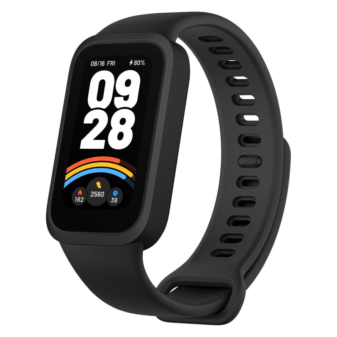 Восстановленный фитнес-браслет Xiaomi Smart Band 9 Active Black, хороший