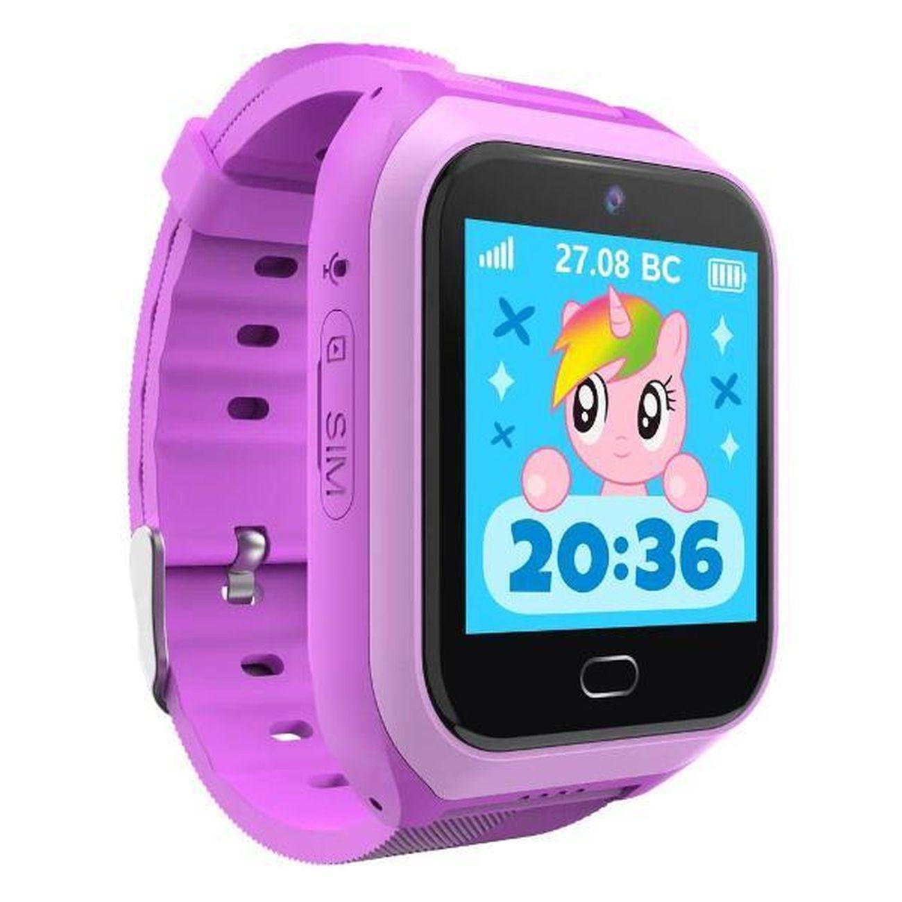 Восстановленные часы с GPS трекером Geozon Mate Pink (G-W28PNK), отличный