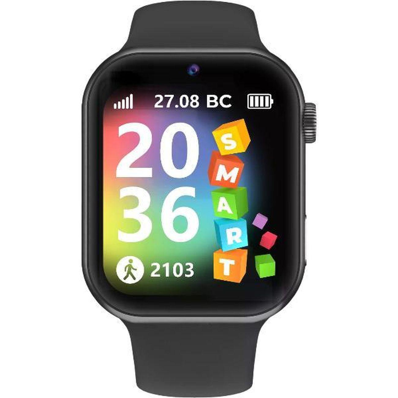 Восстановленные часы с GPS трекером Geozon Smart G-W27BLK Black, хороший