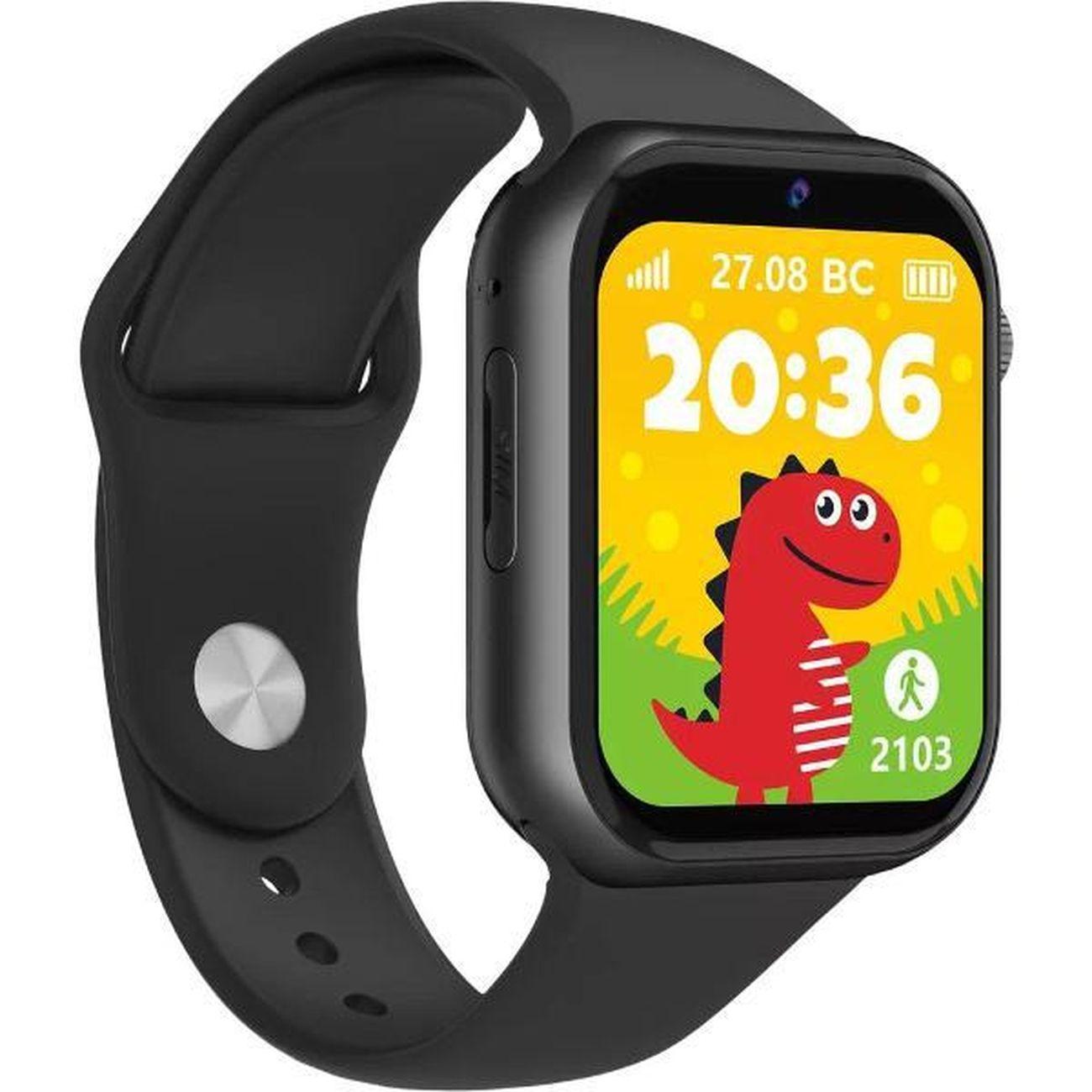 Восстановленные часы с GPS трекером Geozon Smart G-W27BLK Black, хороший