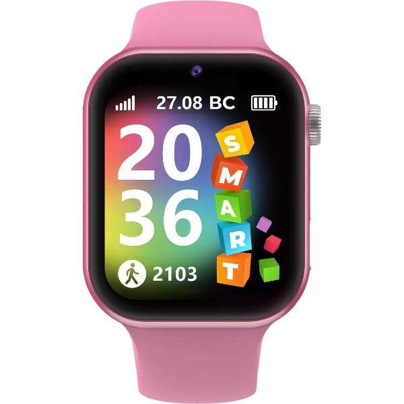 Восстановленные часы с GPS трекером Geozon Smart G-W27PNK Pink, хороший