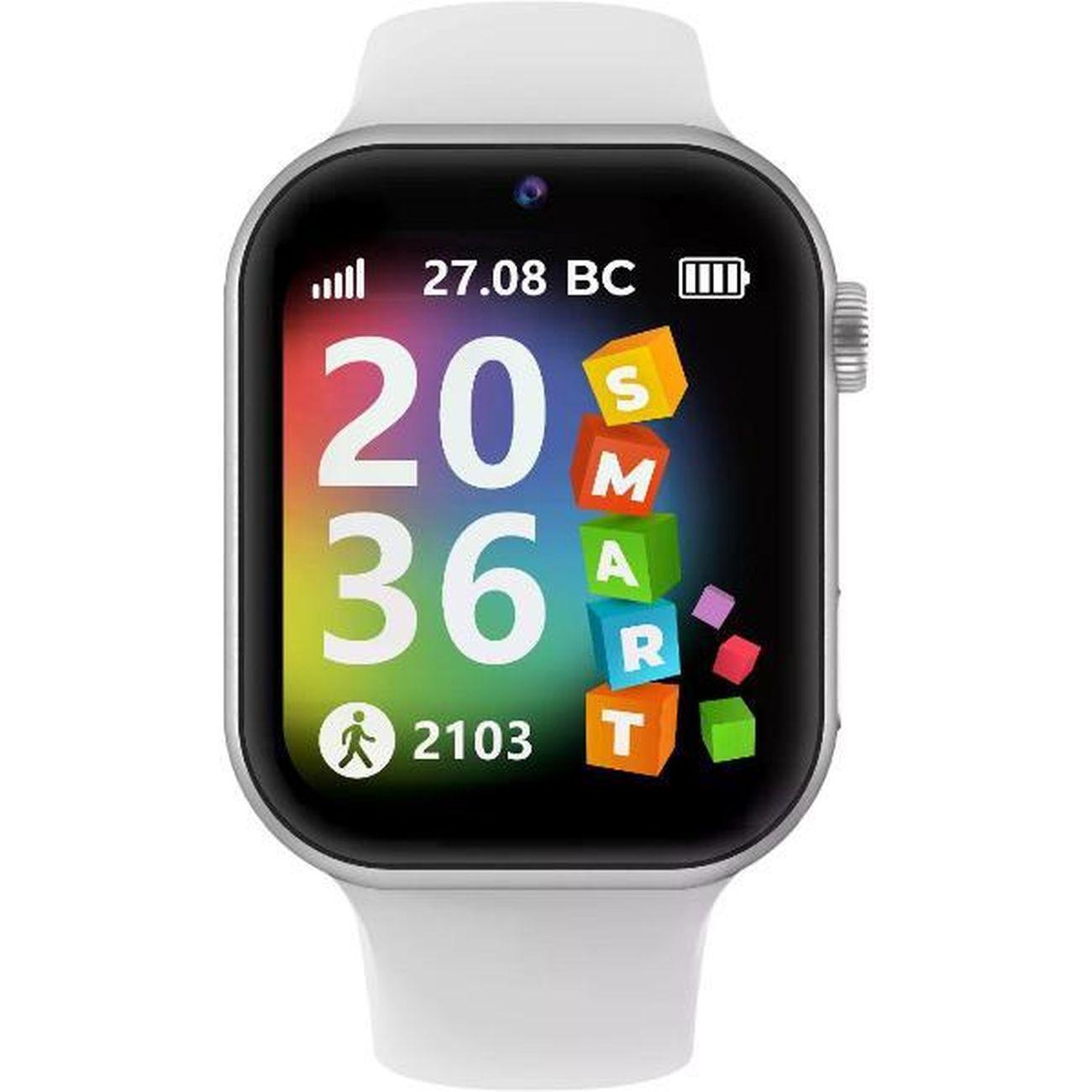 Восстановленные часы с GPS трекером Geozon Smart G-W27SVR Silver, рабочий