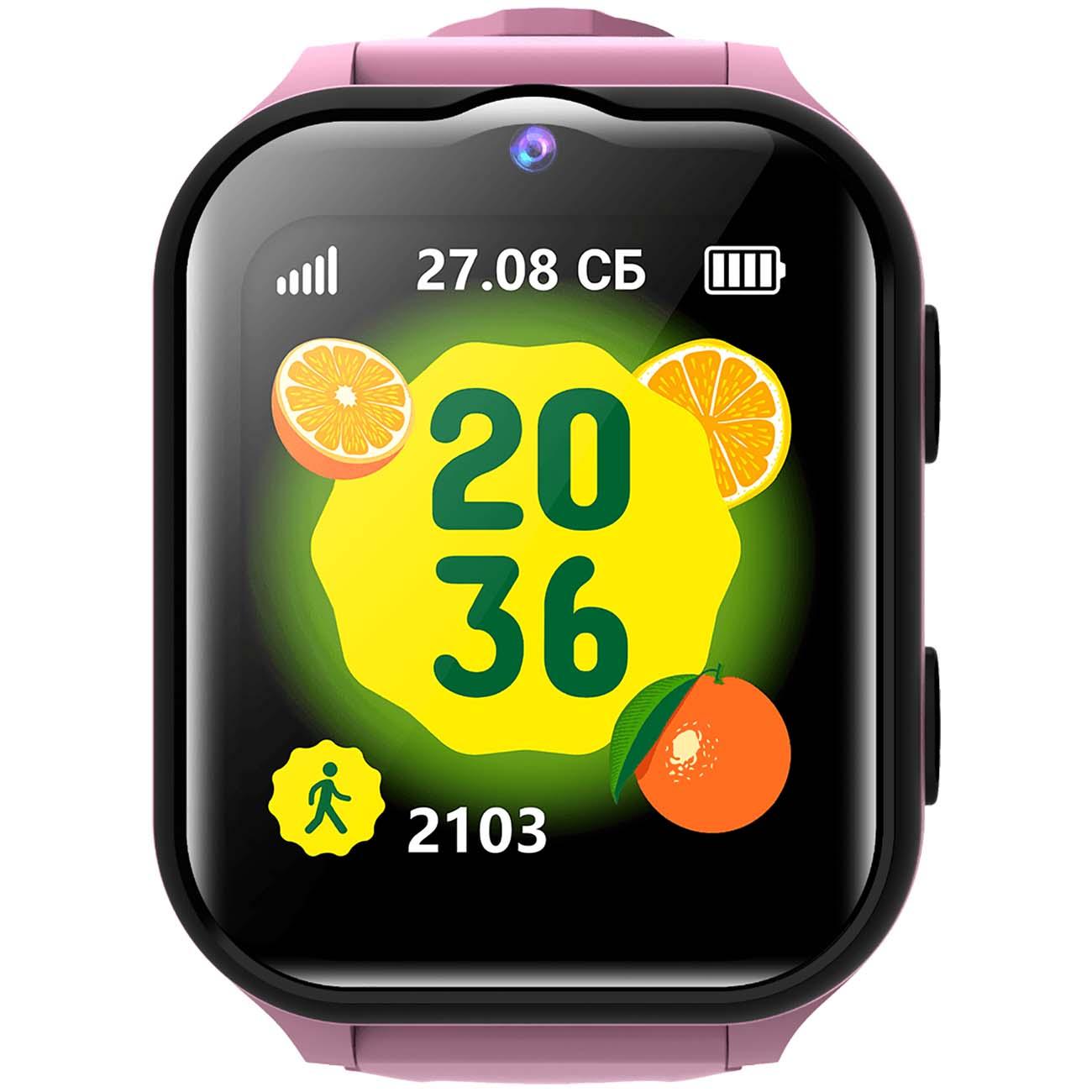 Восстановленные часы с GPS трекером Geozon SuperStar Pink (G-W24PNK), отличный