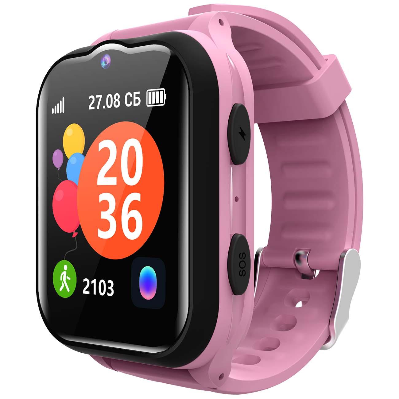 Восстановленные часы с GPS трекером Geozon SuperStar Pink (G-W24PNK), хороший