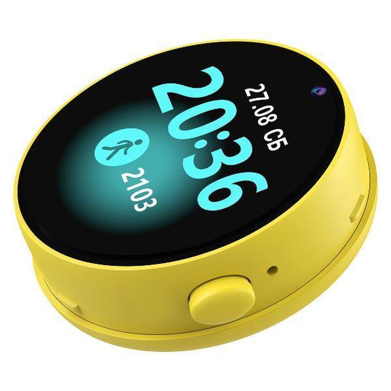 Восстановленные часы с GPS трекером Geozon Zero Yellow (G-W25YLW), хороший