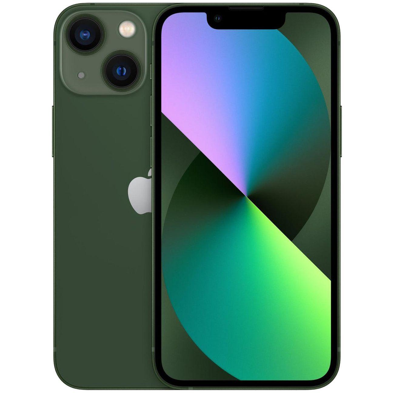 Восстановленный смартфон Apple iPhone 13 mini 512GB nanoSim/eSim Green, хороший (без RuStore)