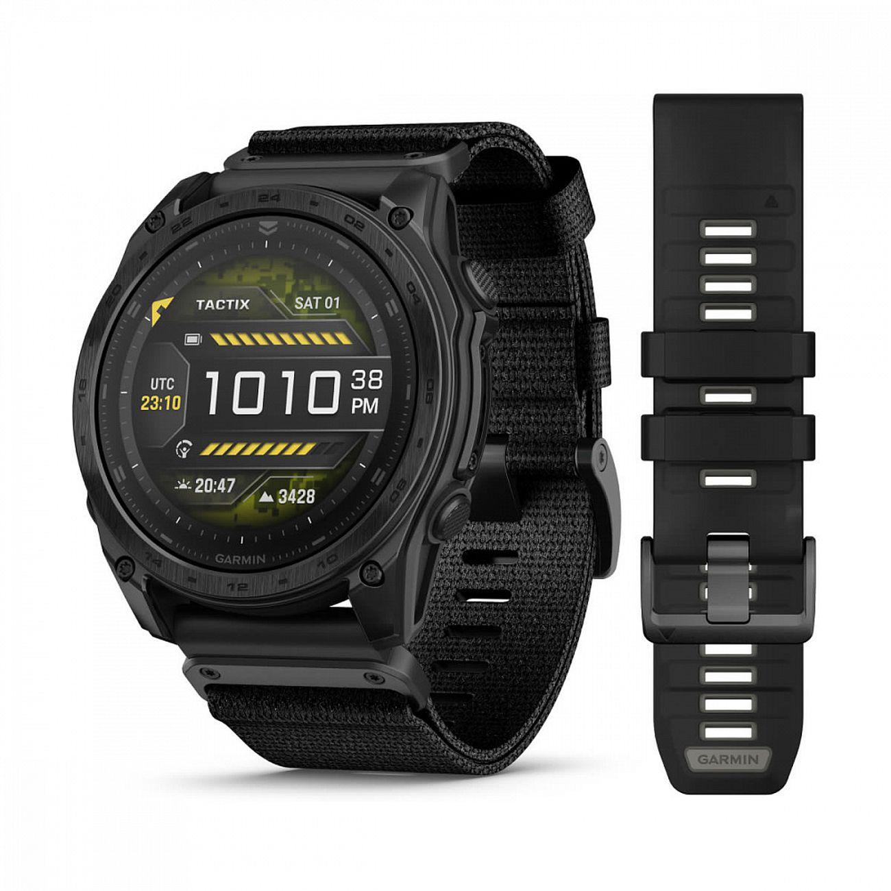 Спортивные часы Garmin Tactix 8 AMOLED черный 51мм