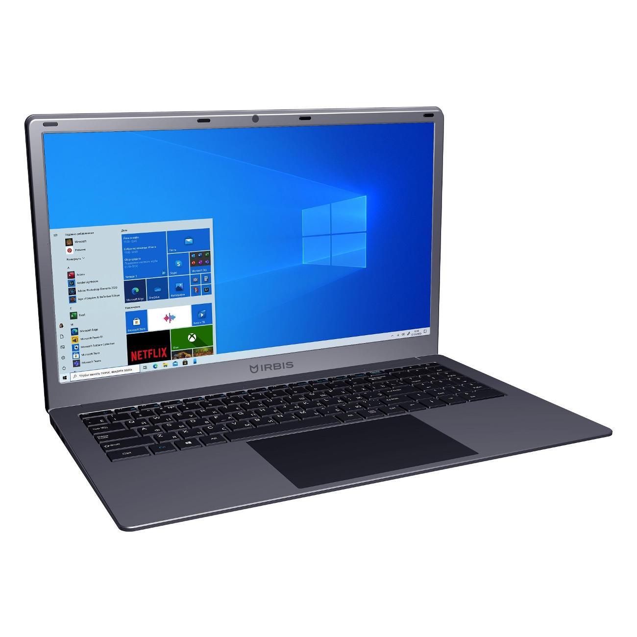 Восстановленный ноутбук Irbis NB291/15.6"/Celeron N4020/4/128GB/Win/Gray, отличный