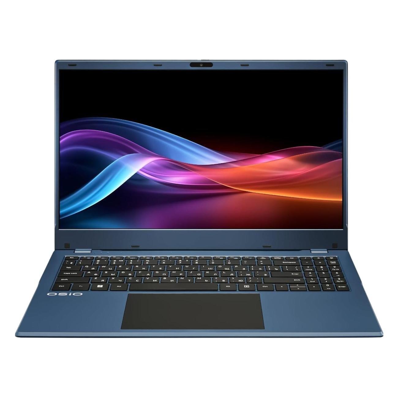 Восстановленный ноутбук OSiO BaseLine B150i-001c/15,6"/Intel N100/8/256GB/Win/Blue, отличный