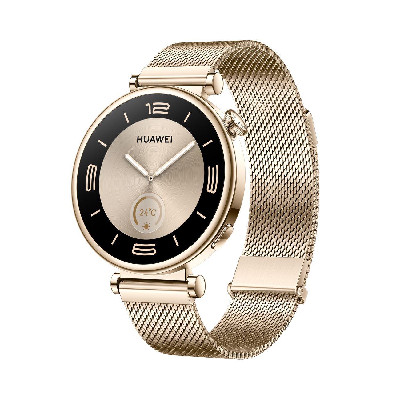 Восстановленные смарт-часы Huawei Watch GT 4 41mm Aurora Stainless Gold (ARA-B19), хороший