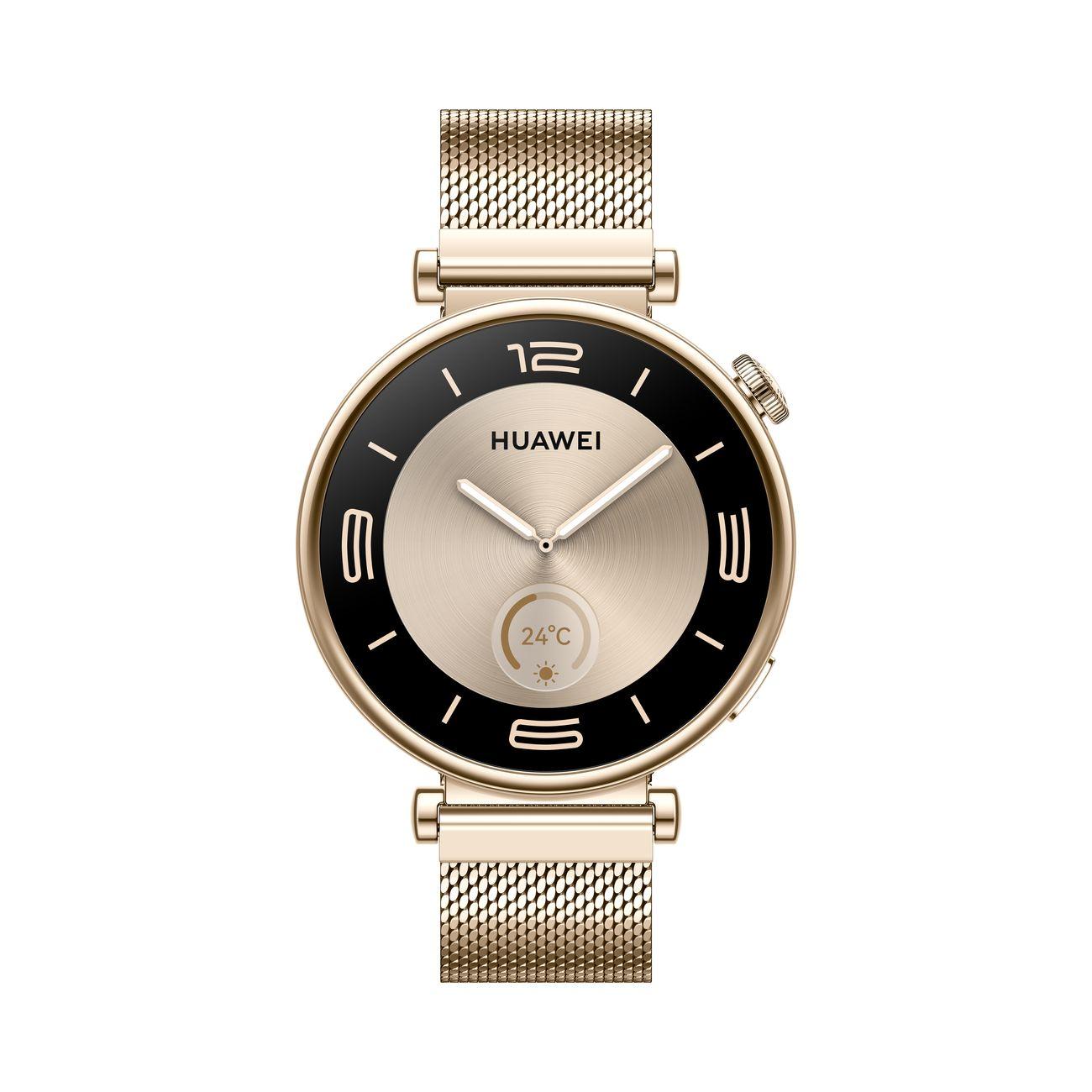 Восстановленные смарт-часы Huawei Watch GT 4 41mm Aurora Stainless Gold (ARA-B19), хороший