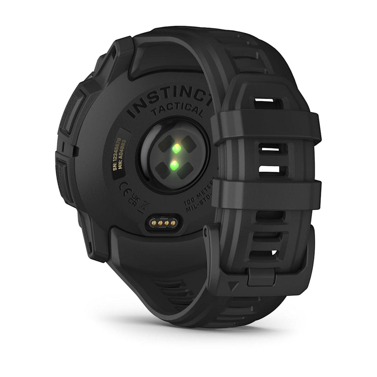 Спортивные часы Garmin Instinct 3 AMOLED Tactical Edition черный 50мм
