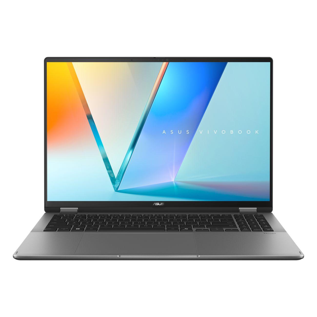 Восстановленный ноутбук ASUS Vivobook 16 Flip/16"/OLED/Core Ultra 5-226V/16Гб/1Тб SSD/Win 11/серый (TP3607SA-RJ069W), отличный