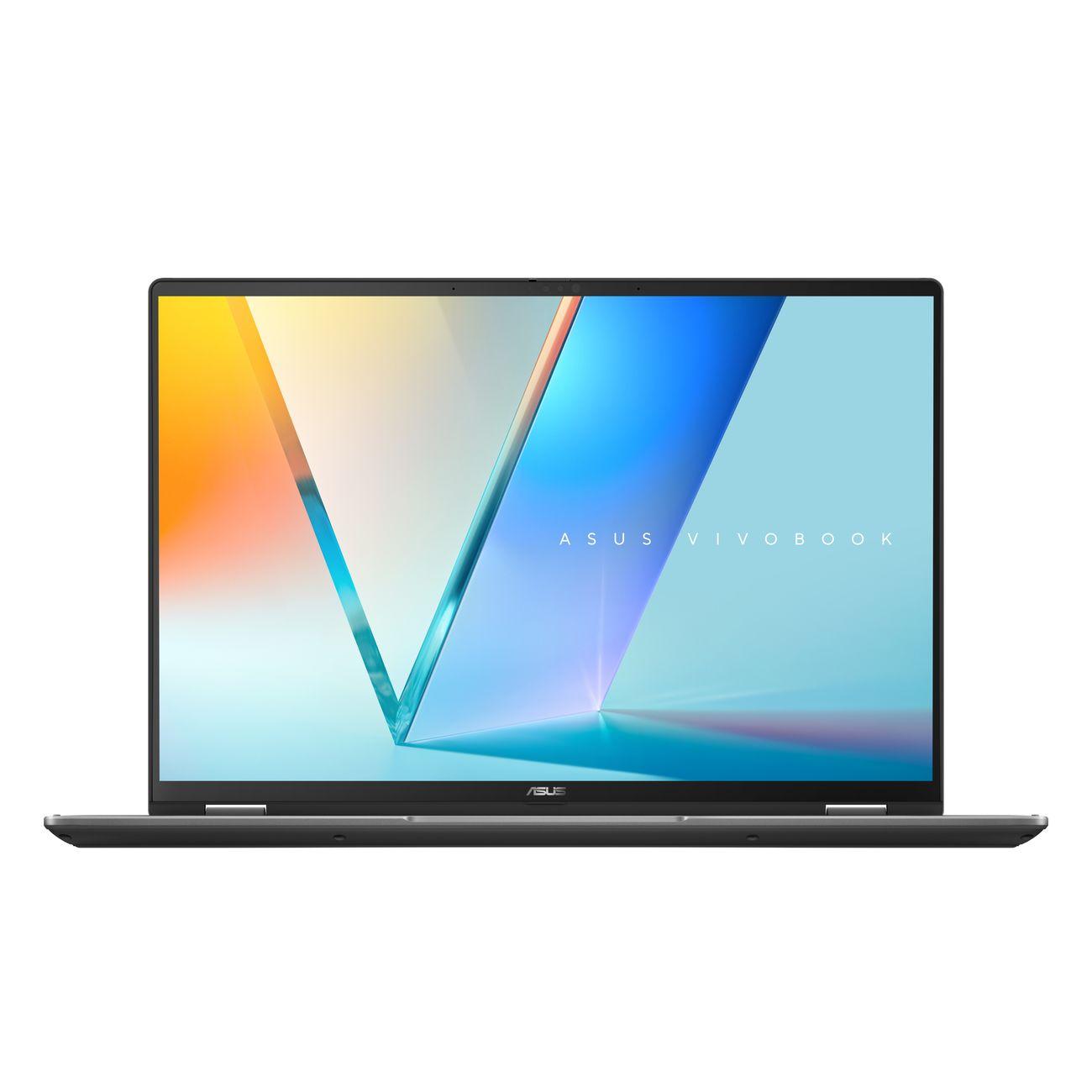 Восстановленный ноутбук ASUS Vivobook 16 Flip/16"/OLED/Core Ultra 5-226V/16Гб/1Тб SSD/Win 11/серый (TP3607SA-RJ069W), отличный