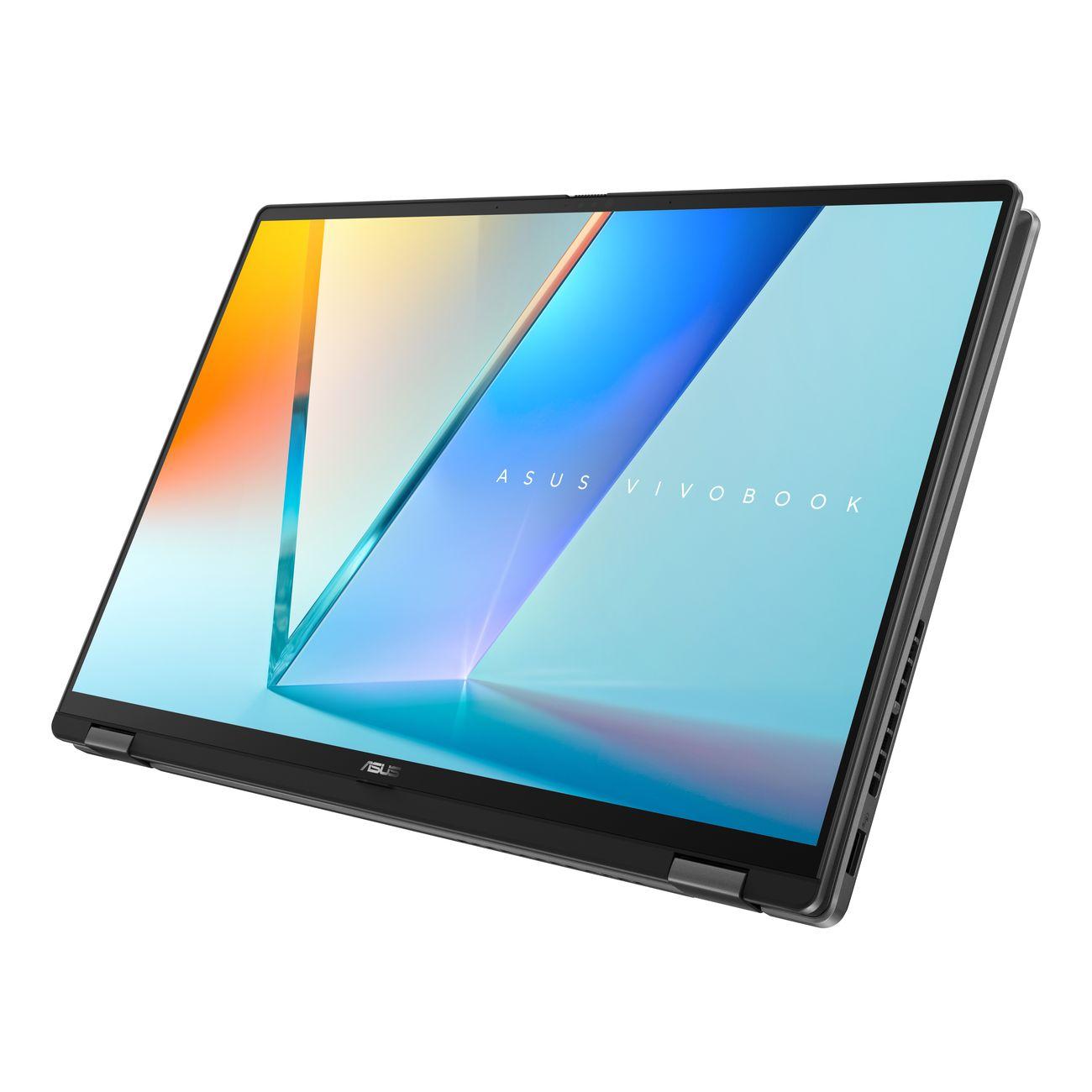 Восстановленный ноутбук ASUS Vivobook 16 Flip/16"/OLED/Core Ultra 5-226V/16Гб/1Тб SSD/Win 11/серый (TP3607SA-RJ069W), отличный