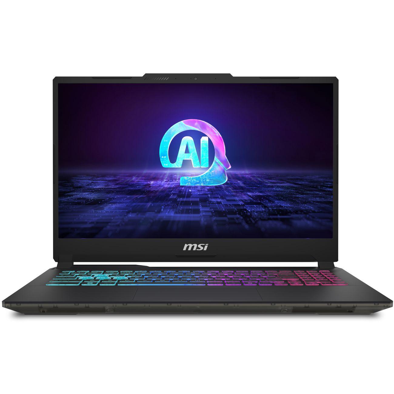 Восстановленный ноутбук игровой MSI Cyborg 15 AI A1VEK-224XRU 15,6"/IPS/Core Ultra 7 155H/16Гб/512Гб SSD/RTX 4050 6Гб/noOS/черный, отличный
