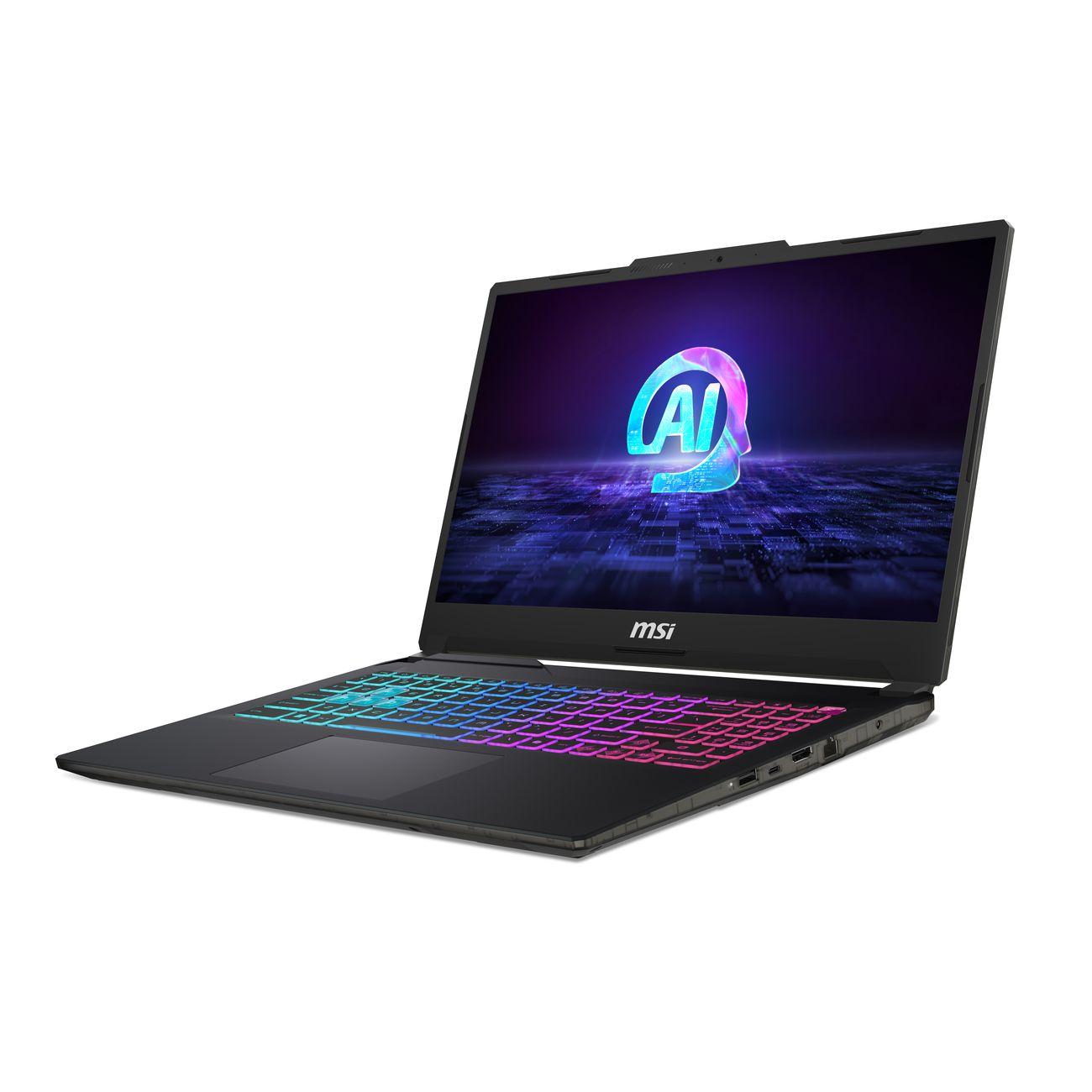 Восстановленный ноутбук игровой MSI Cyborg 15 AI A1VEK-224XRU 15,6"/IPS/Core Ultra 7 155H/16Гб/512Гб SSD/RTX 4050 6Гб/noOS/черный, отличный