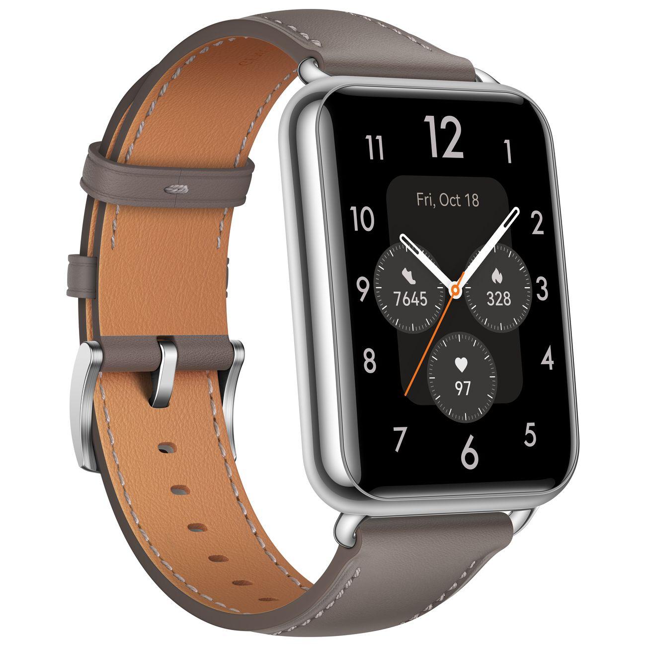 Восстановленные смарт-часы HUAWEI Watch FIT 2 Classic Edition Nebula Gray (серый) YDA-B19V, как новый