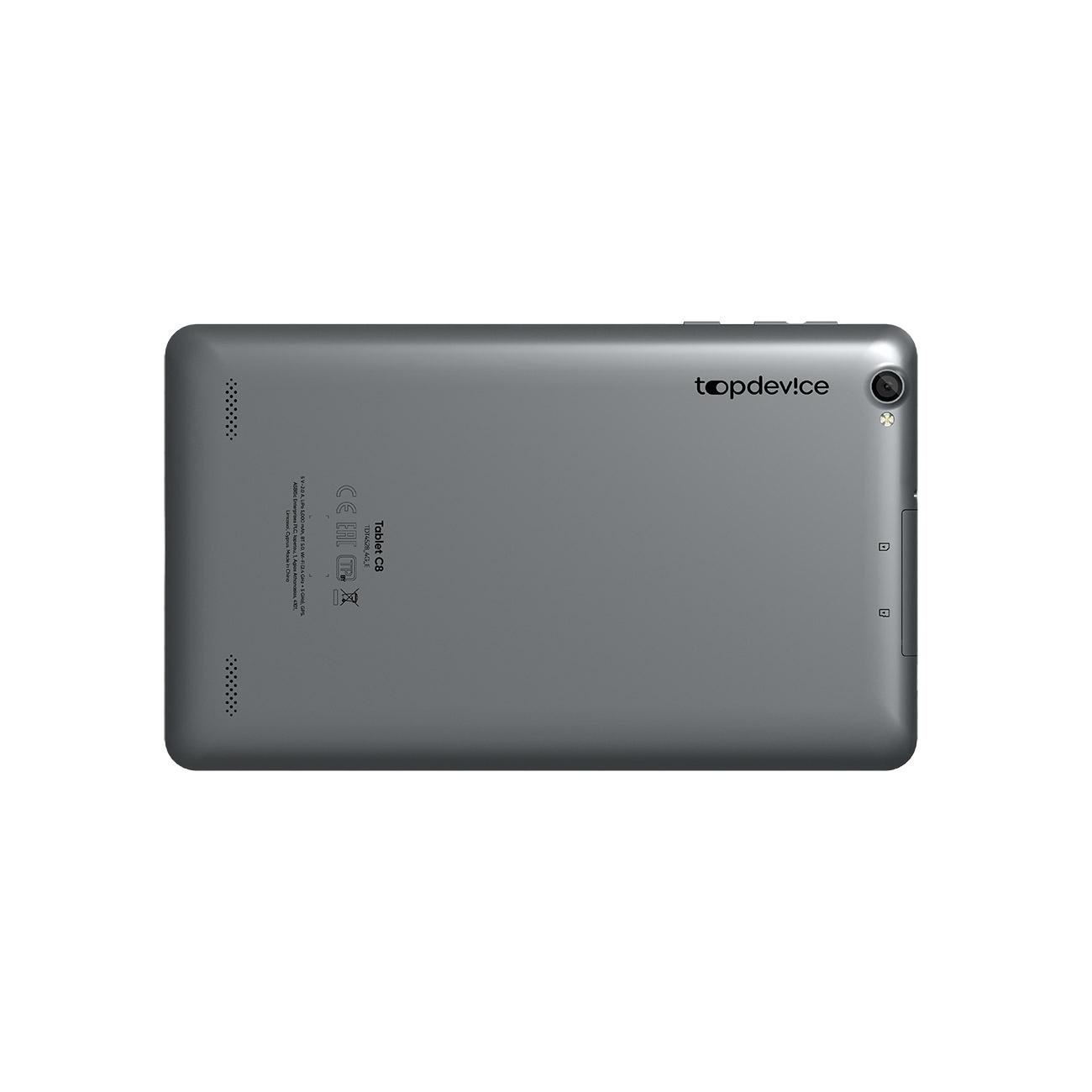 Восстановленный планшет TopDevice Tablet C8 3/32GB TDT4528_4G_E_CIS серый, рабочий