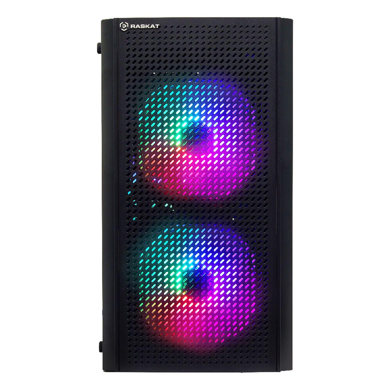 Восстановленный системный блок игровой Raskat STRIKE 520 (i5-11400F/16Gb/SSD512Gb/RX6400/noOS), хороший