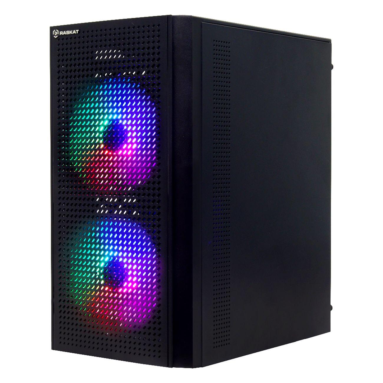 Восстановленный системный блок игровой Raskat STRIKE 520 (i5-11400F/16Gb/SSD512Gb/RX6400/noOS), хороший