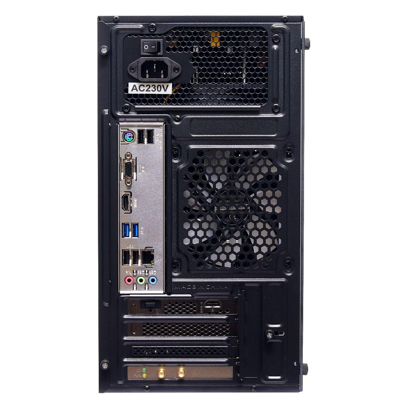 Восстановленный системный блок игровой Raskat STRIKE 520 (i5-11400F/16Gb/SSD512Gb/RX6400/noOS), хороший
