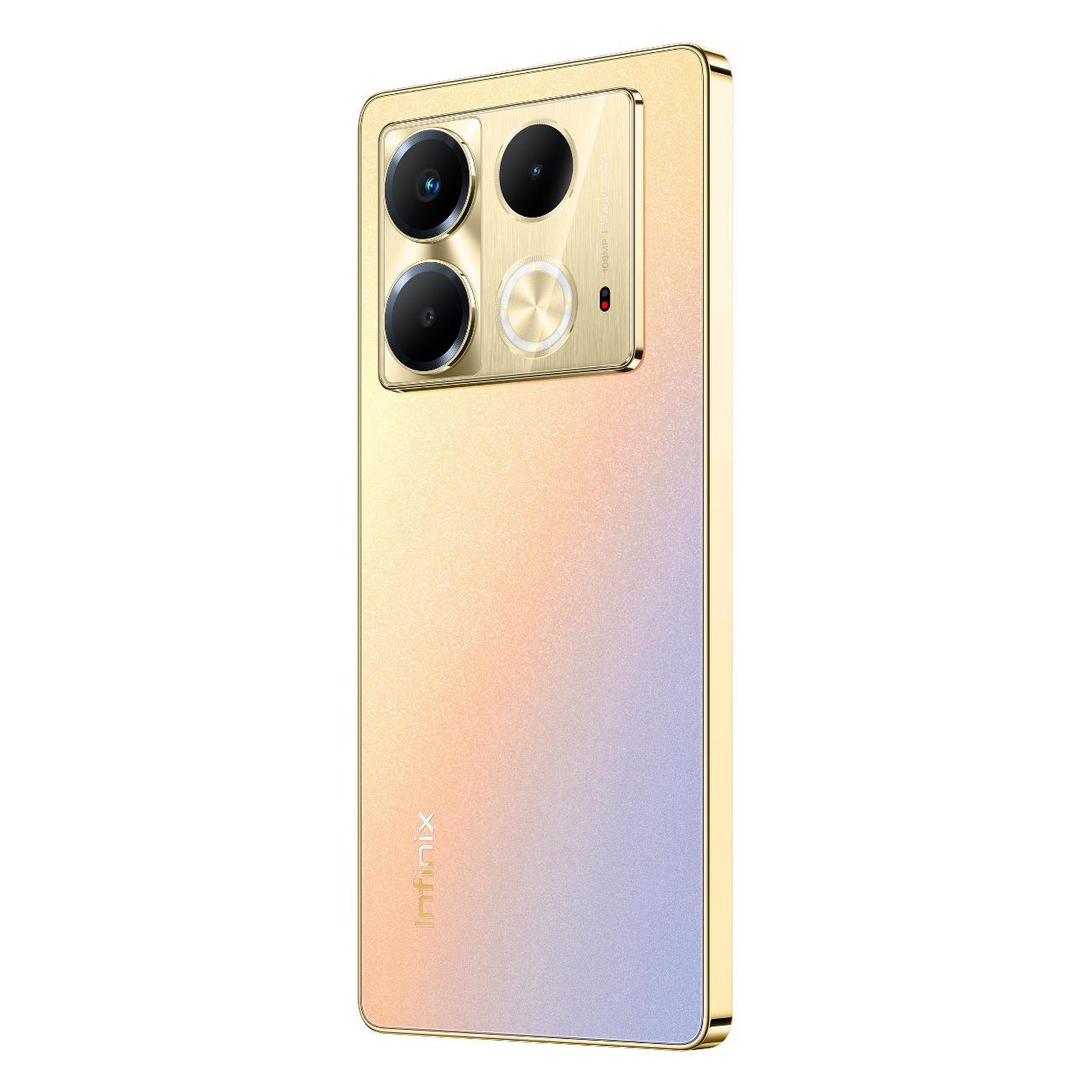 Восстановленный смартфон INFINIX NOTE 40 8/256GB Titan Gold (золотой), хороший