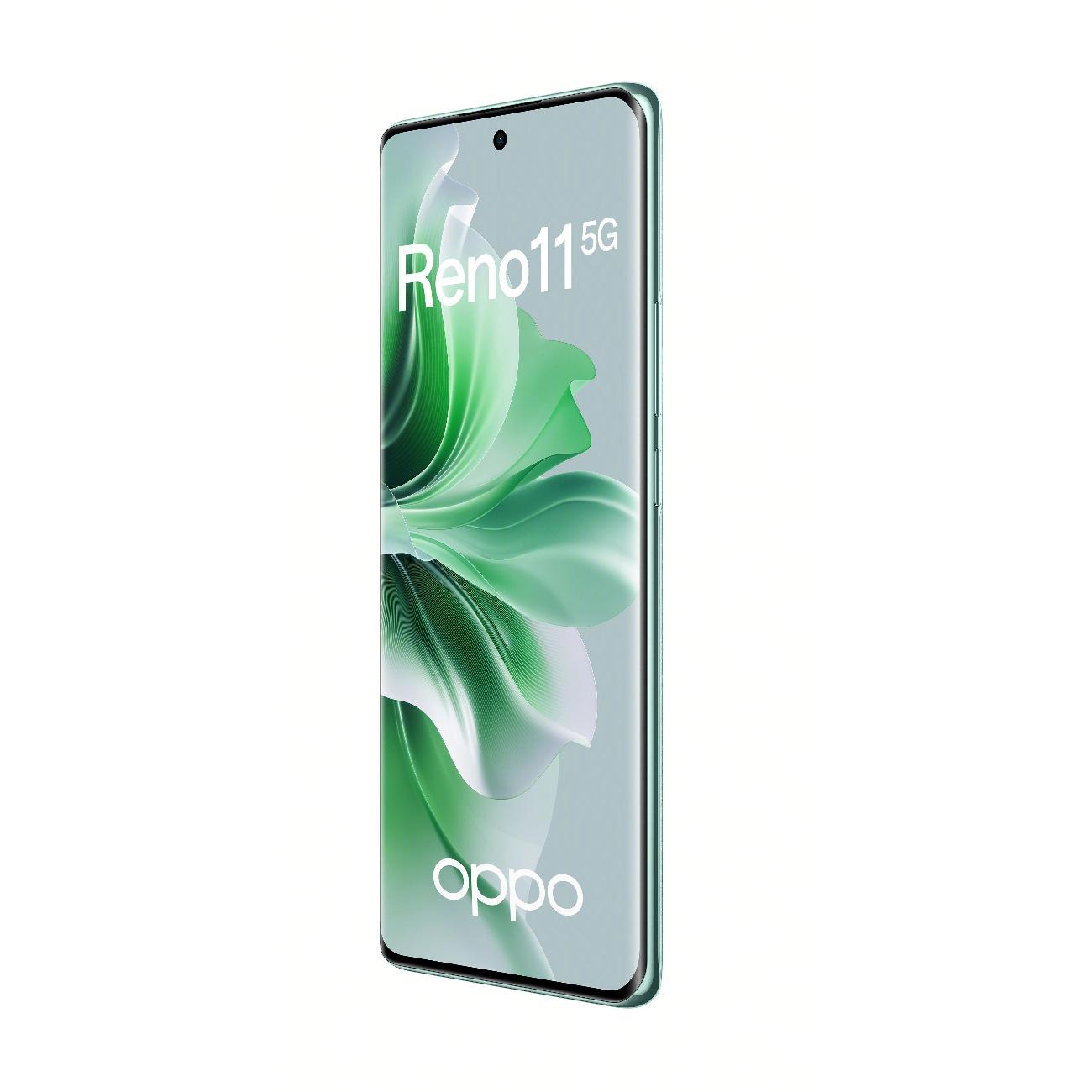 Восстановленный смартфон oppo Reno11 12/256GB зеленый, хороший