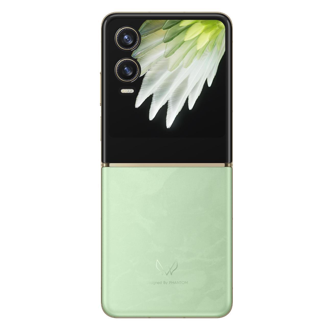 Восстановленный смартфон TECNO PHANTOM V Flip2 5G 8/256GB Travertine Green (зеленый), хороший