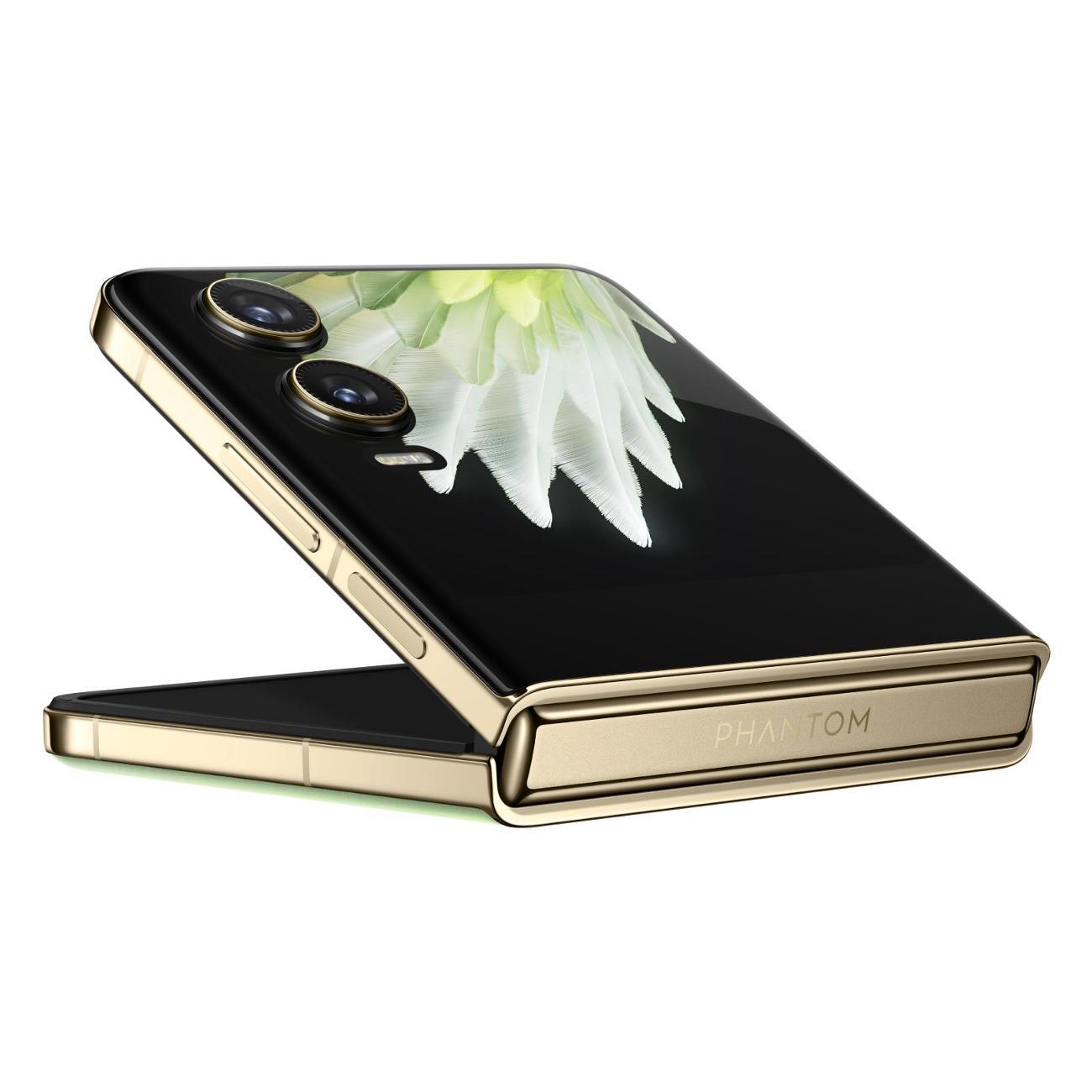 Восстановленный смартфон TECNO PHANTOM V Flip2 5G 8/256GB Travertine Green (зеленый), хороший