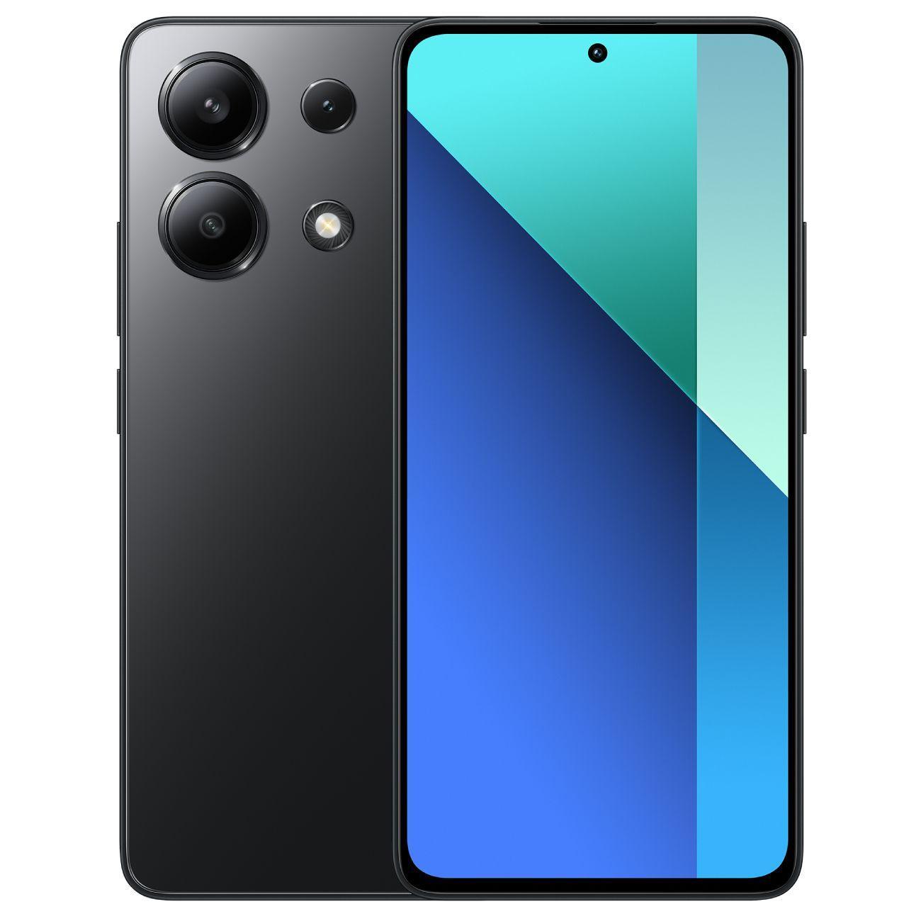 Восстановленный смартфон Xiaomi Redmi Note 13 8/512GB черный, хороший