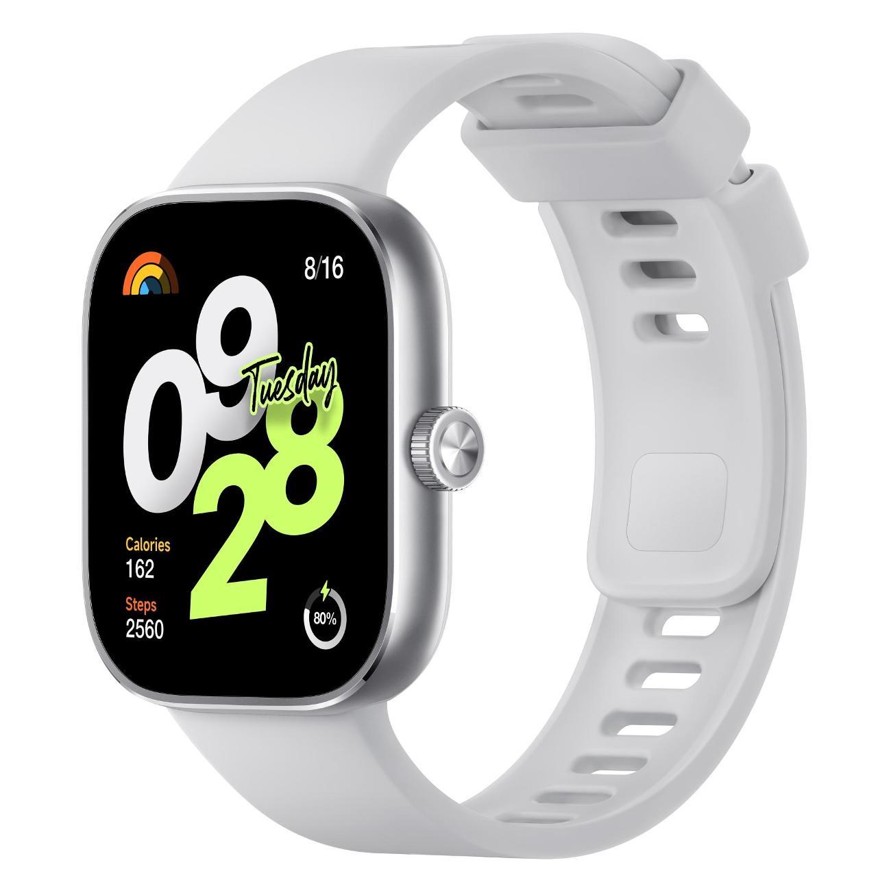 Восстановленные смарт-часы Xiaomi Redmi Watch 4 Silver Gray (серый) (BHR7848GL), отличный