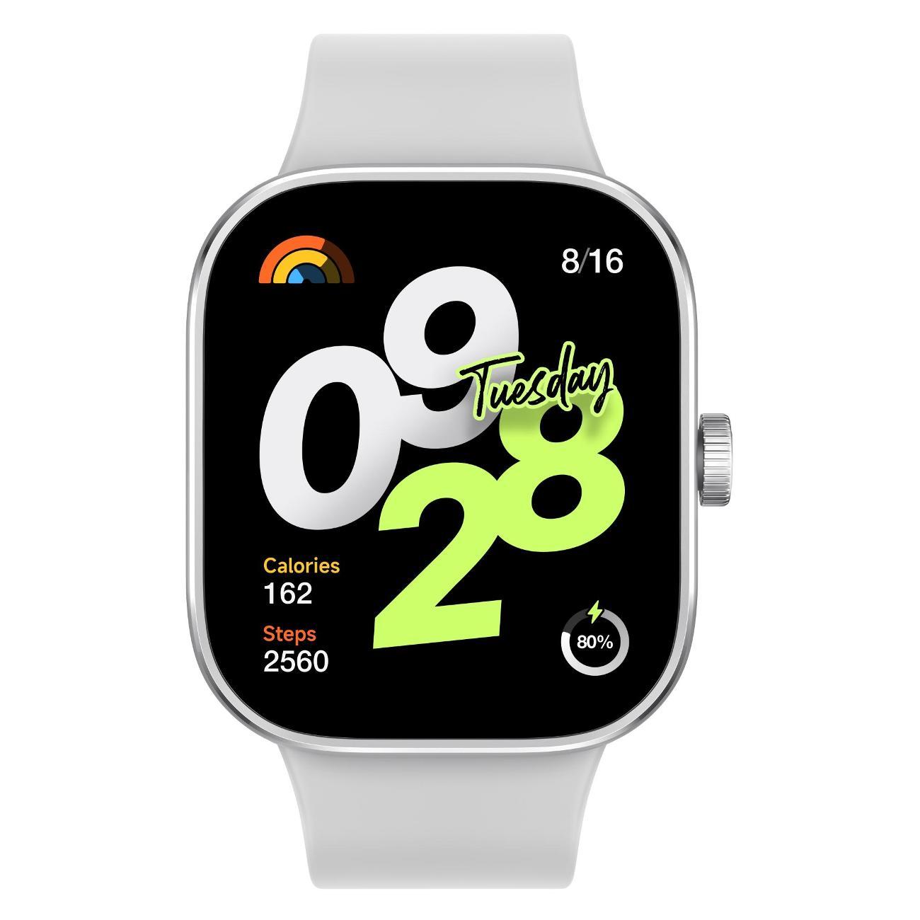 Восстановленные смарт-часы Xiaomi Redmi Watch 4 Silver Gray (серый) (BHR7848GL), отличный