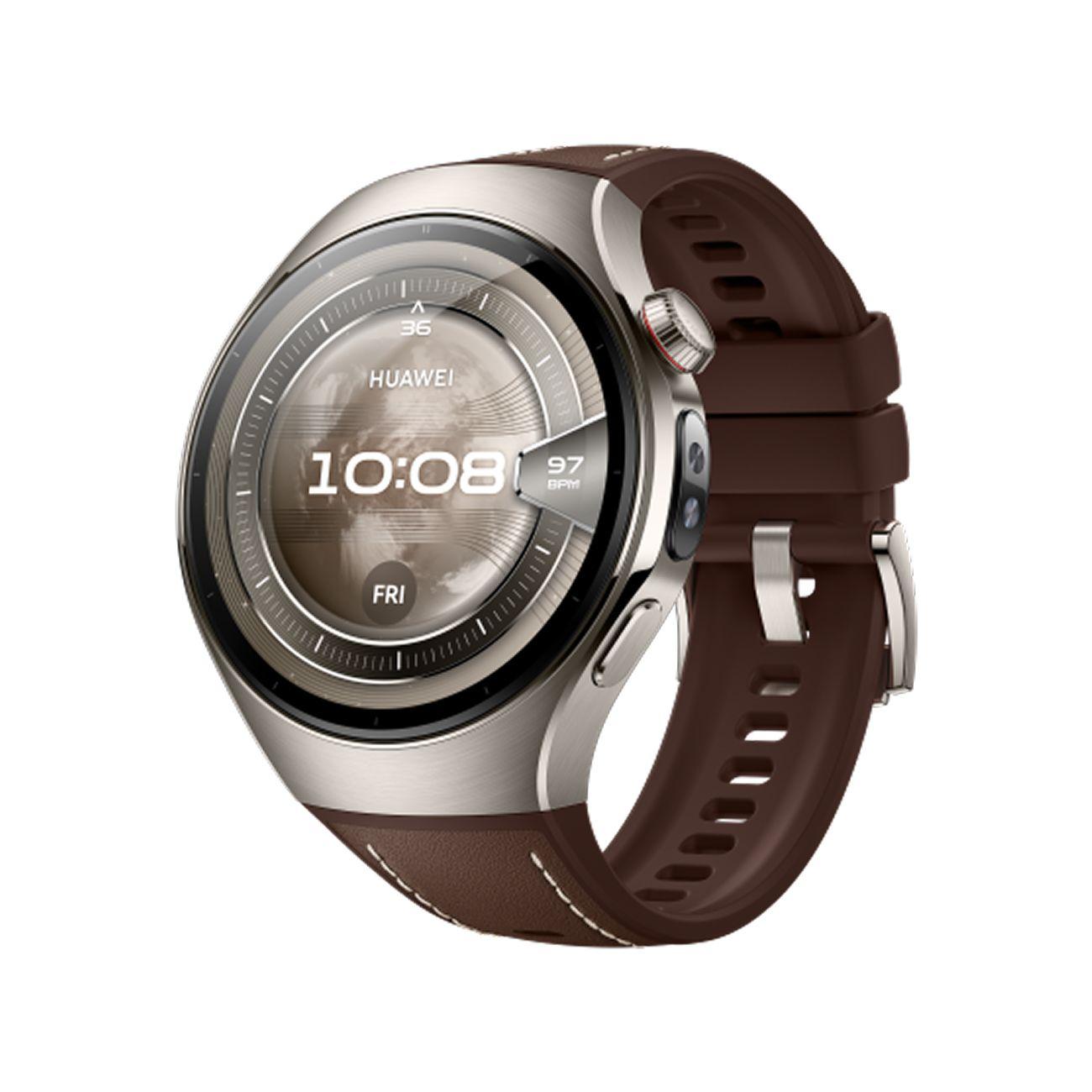 Восстановленные смарт-часы Huawei Watch 5 46mm темно-коричневый, как новый