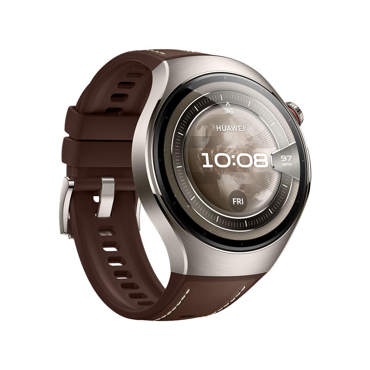 Восстановленные смарт-часы Huawei Watch 5 46mm темно-коричневый, как новый