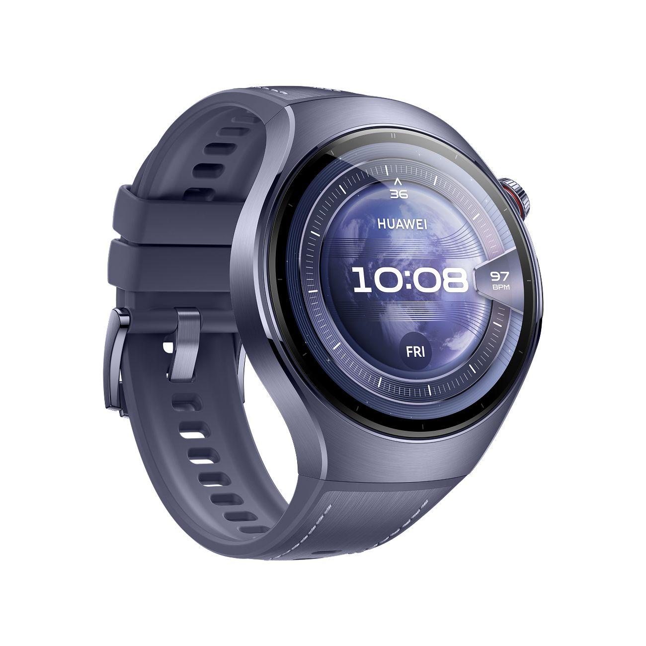 Восстановленные смарт-часы Huawei Watch 5 46mm серый/фиолетовый, отличный