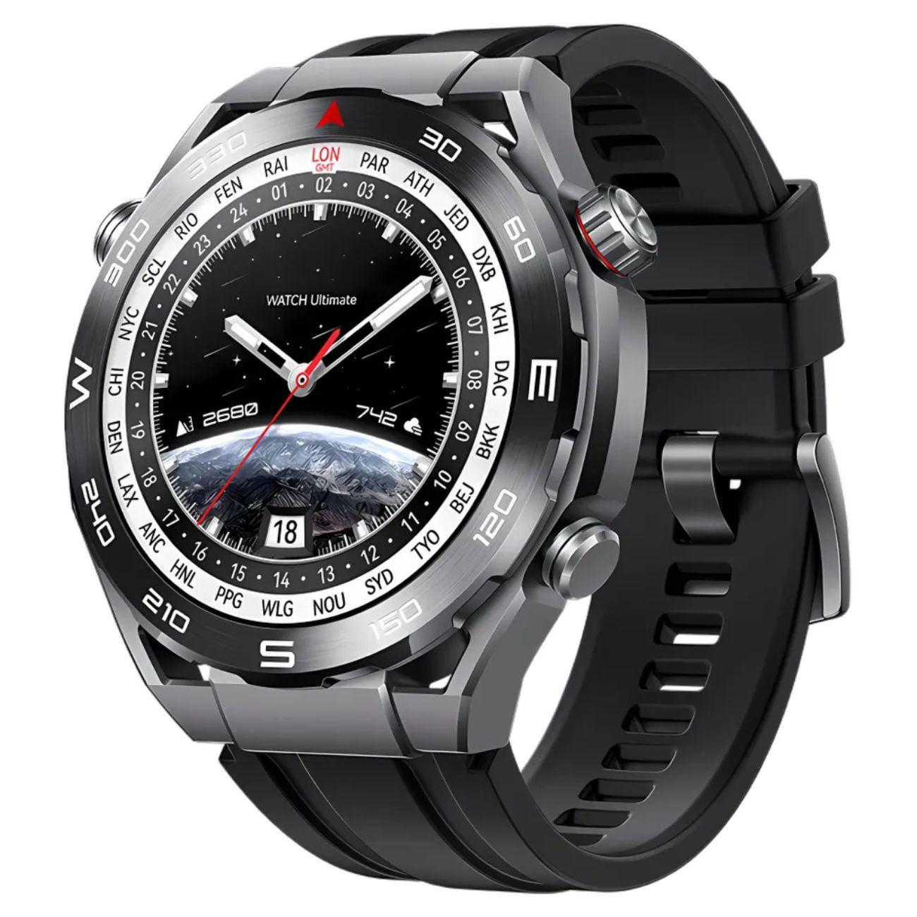 Восстановленные смарт-часы Huawei WATCH Ultimate Black (черный) (CLB-B19), отличный