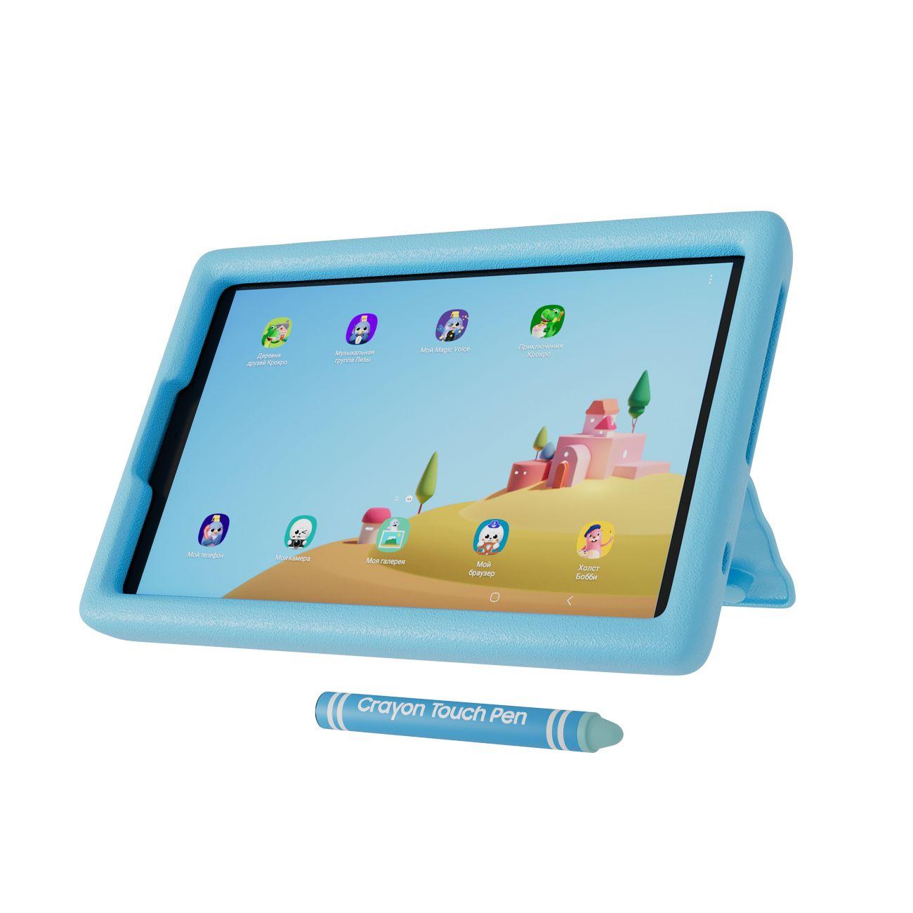 Восстановленный планшет Samsung Galaxy Tab A9 Kids Edition 4/64GB Wi-Fi серый (SM-X110KIDS), отличный
