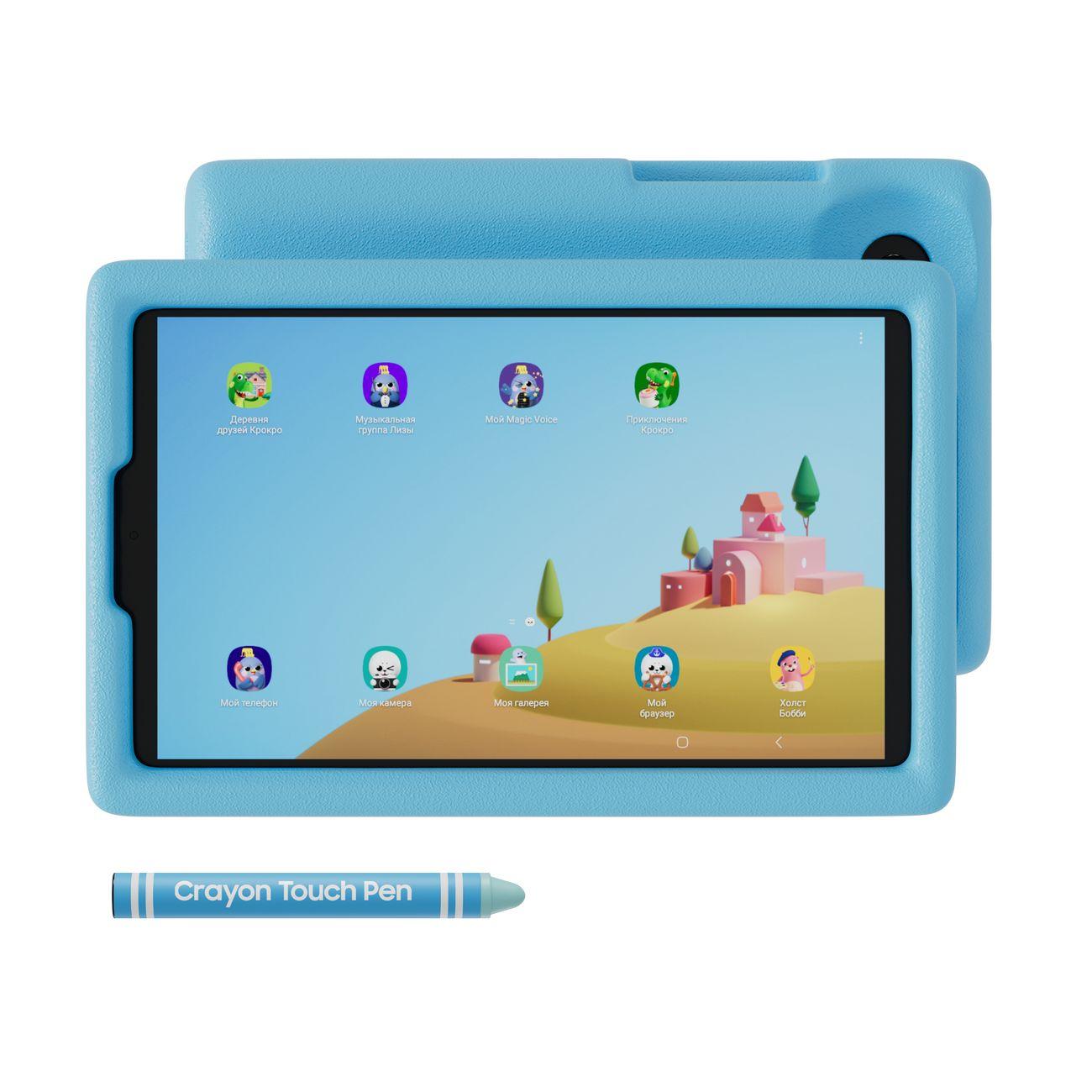 Восстановленный планшет Samsung Galaxy Tab A9 Kids Edition 4/64GB Wi-Fi серый (SM-X110KIDS), хороший