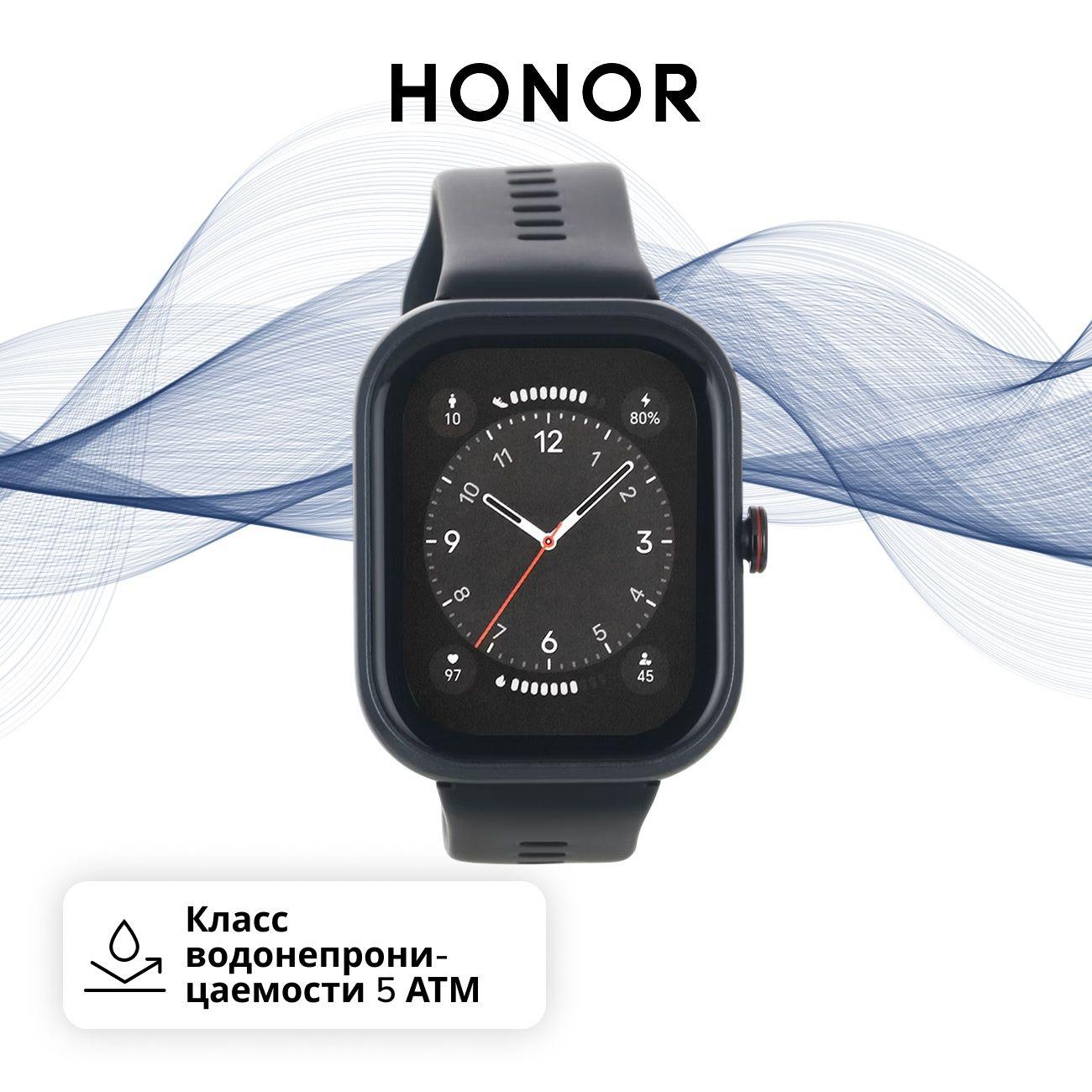 Восстановленные смарт-часы Honor Choice Watch Black (BOT-WB01), отличный