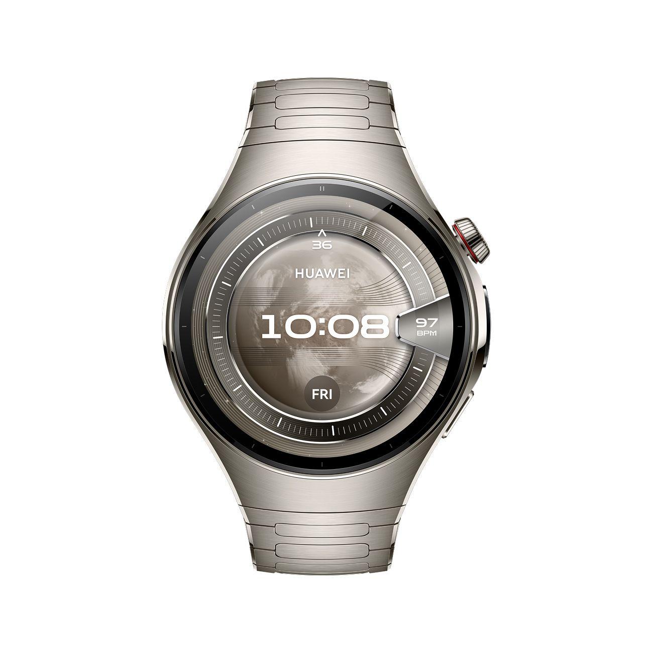 Восстановленные смарт-часы HUAWEI Watch 5 46mm титановый, отличный