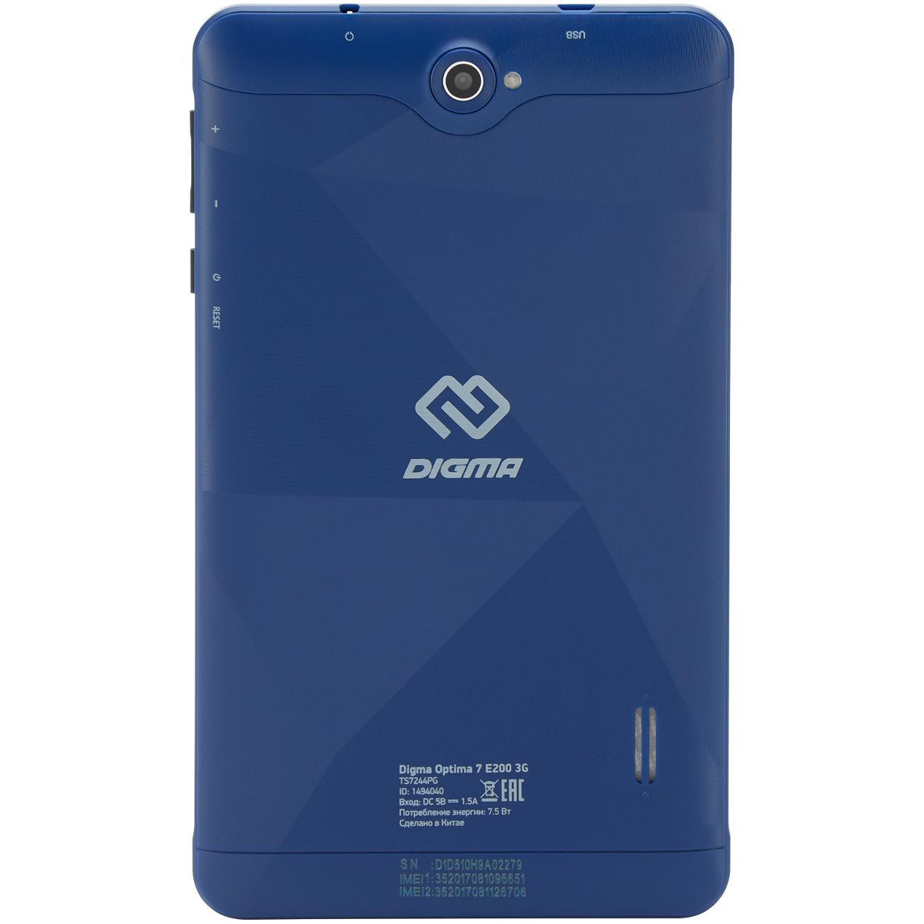 Восстановленный планшет Digma 7 E200 3G, хороший
