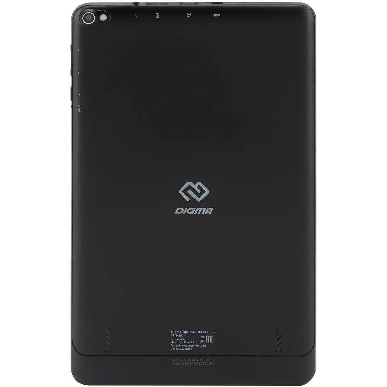 Восстановленный планшет Digma 10 E600 3G, хороший