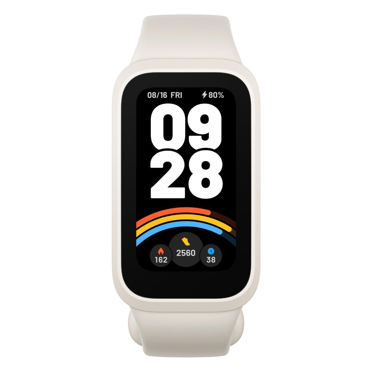 Восстановленный фитнес-браслет XIAOMI Smart Band 9 Active Beige, отличный
