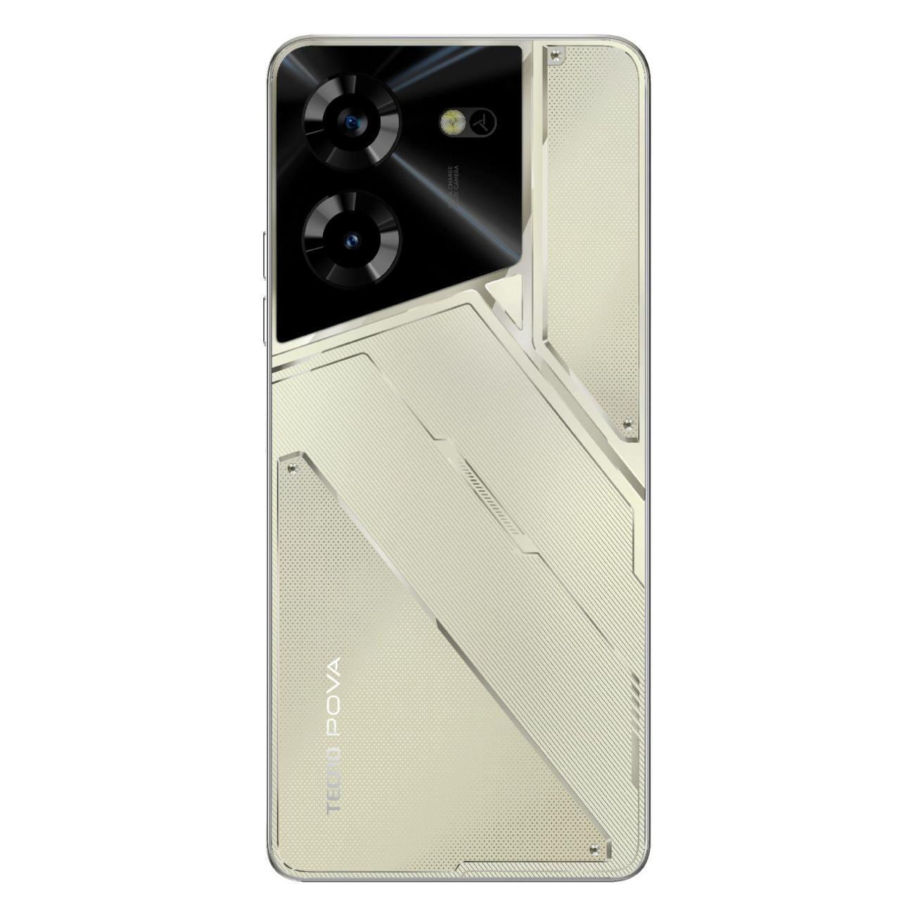 Восстановленный смартфон Tecno POVA 5 8/256GB Amber золотой, хороший