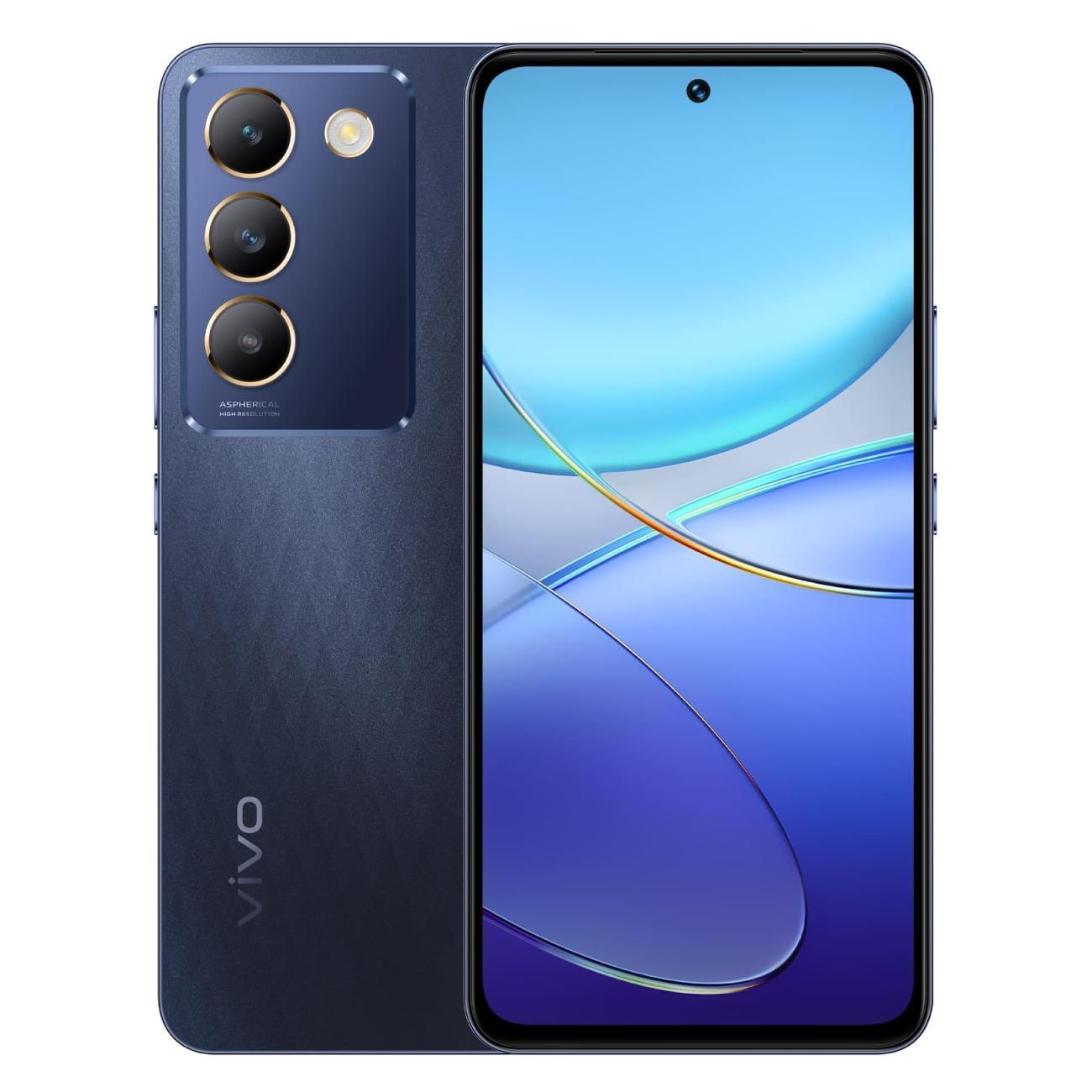 Восстановленный смартфон vivo V30 lite 8/256GB Кристаллический черный, хороший