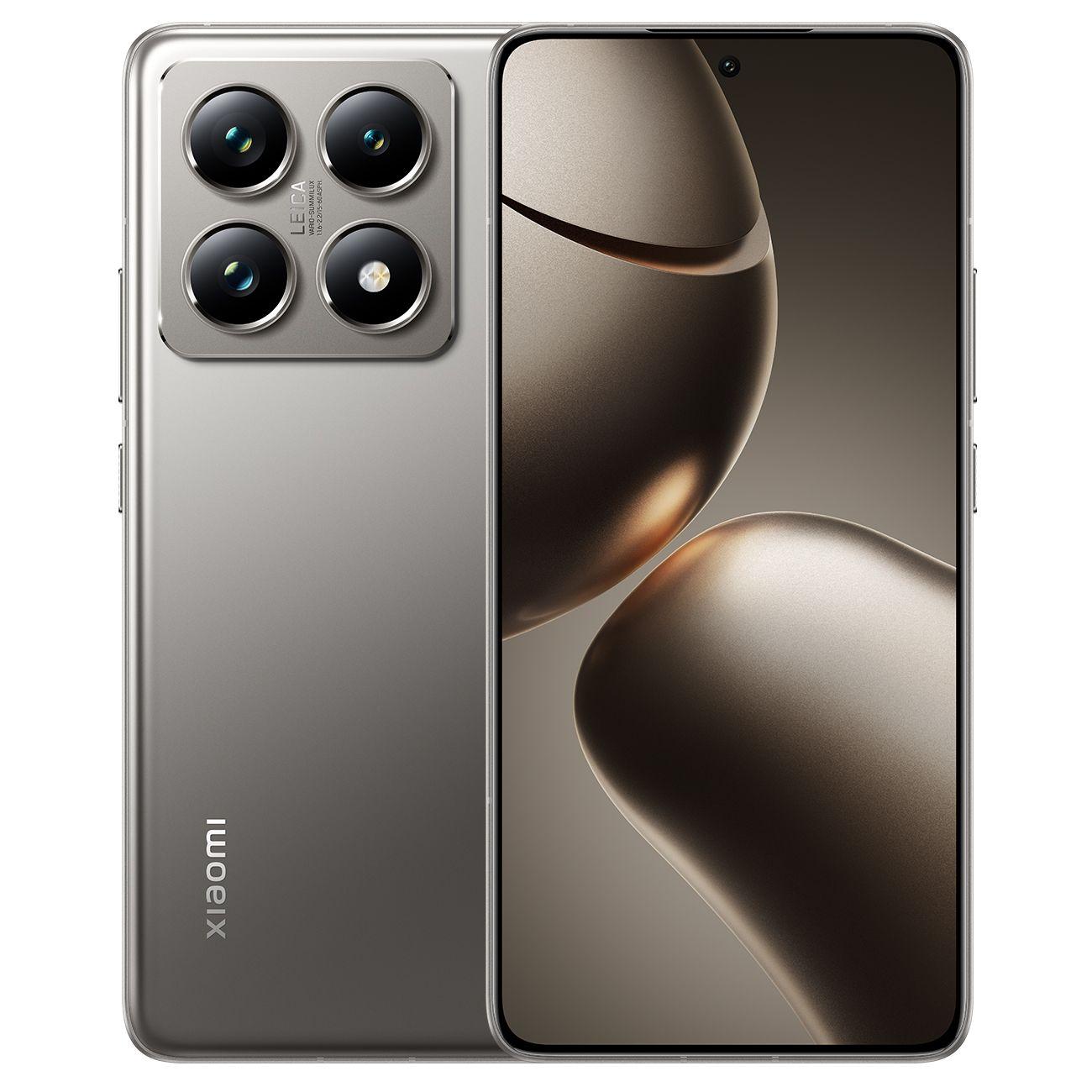 Восстановленный смартфон Xiaomi 14T Pro 12/256GB Titan Gray, хороший
