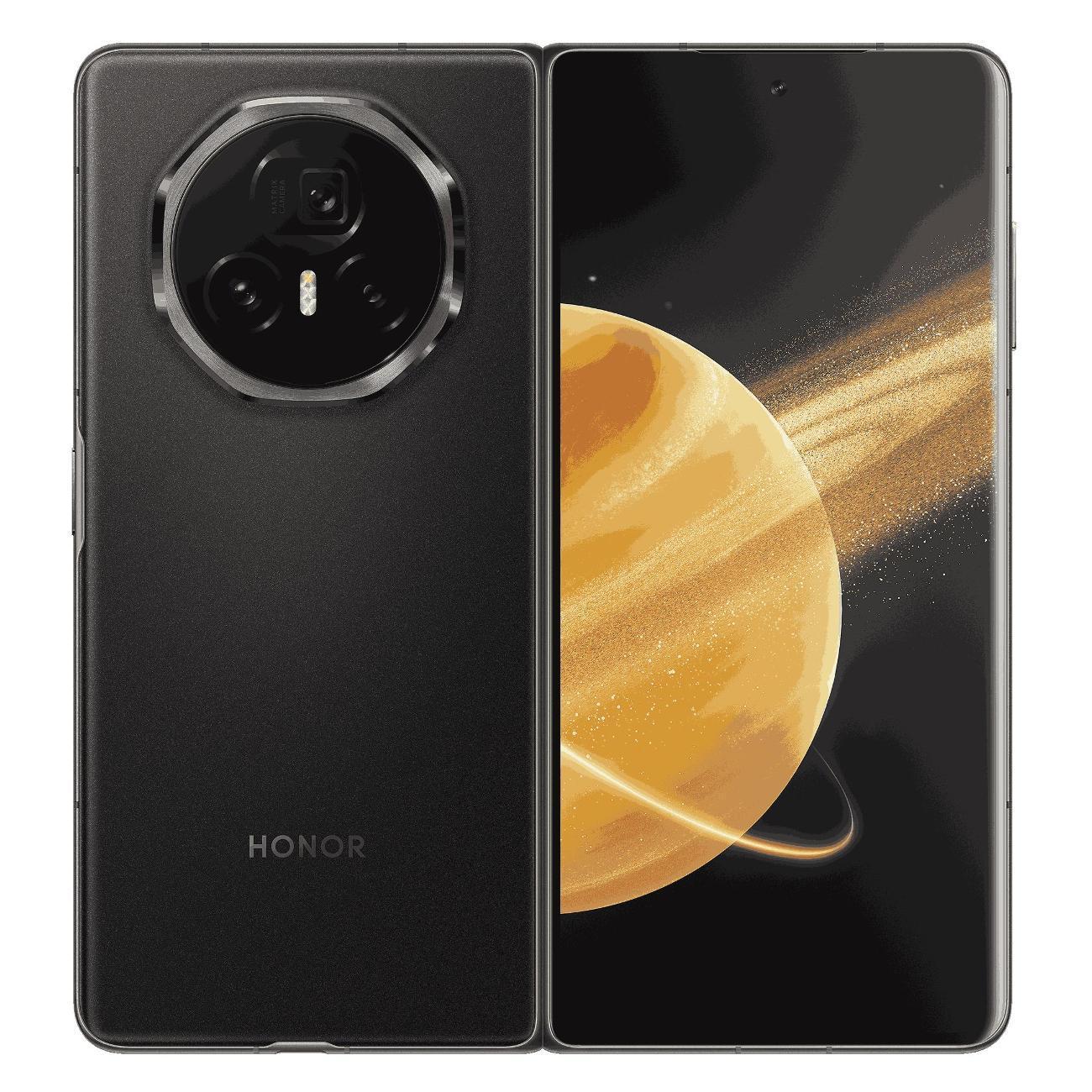 Восстановленный смартфон honor Magic V3 12/512GB Midnight Black, хороший