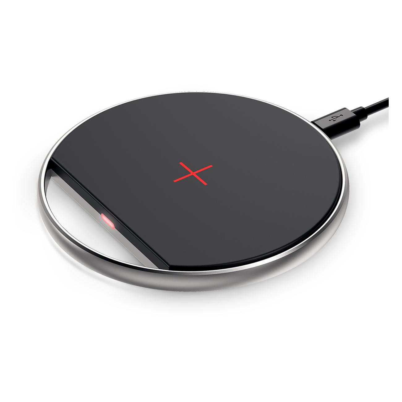 Беспроводное зарядное устройство Olmio 42591 черный