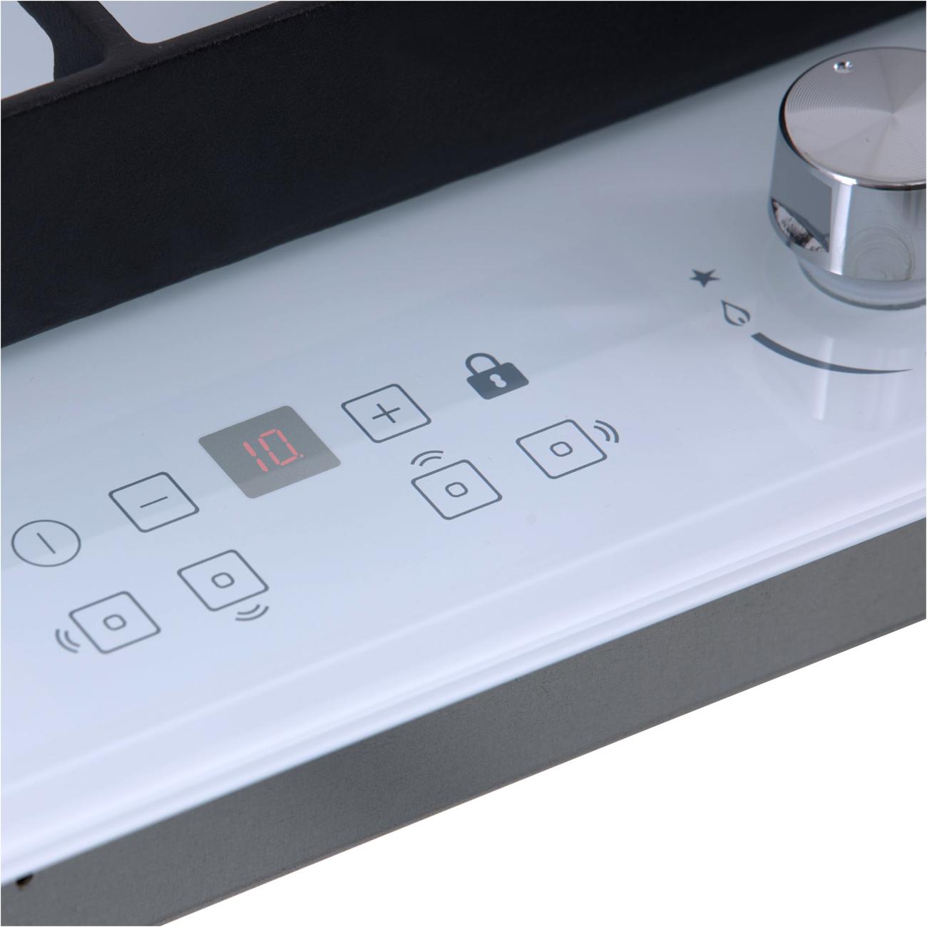 Встраиваемая газовая панель независимая Hiberg VM 6145 W